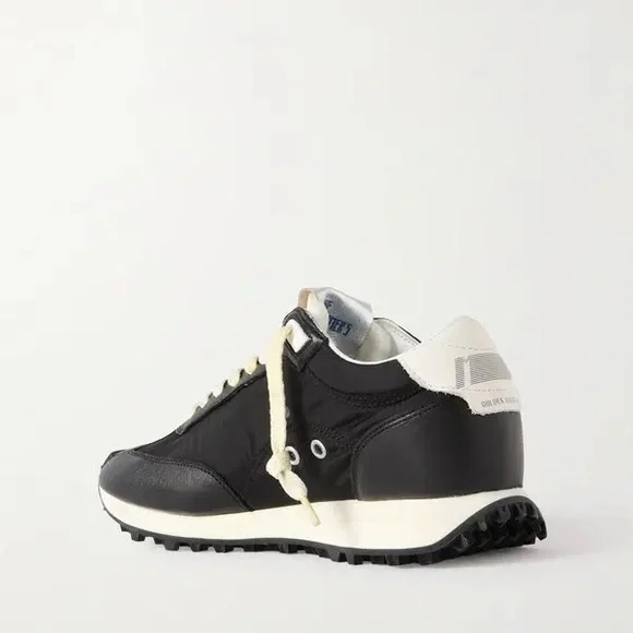 Golden Goose Black and White Marathon M77 Sneakers - Picture 6 of 6